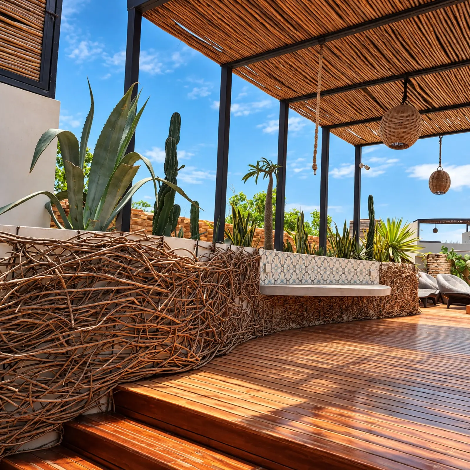 Vista 13 del proyecto Mamazul Tulum, realizado por MR+ en México