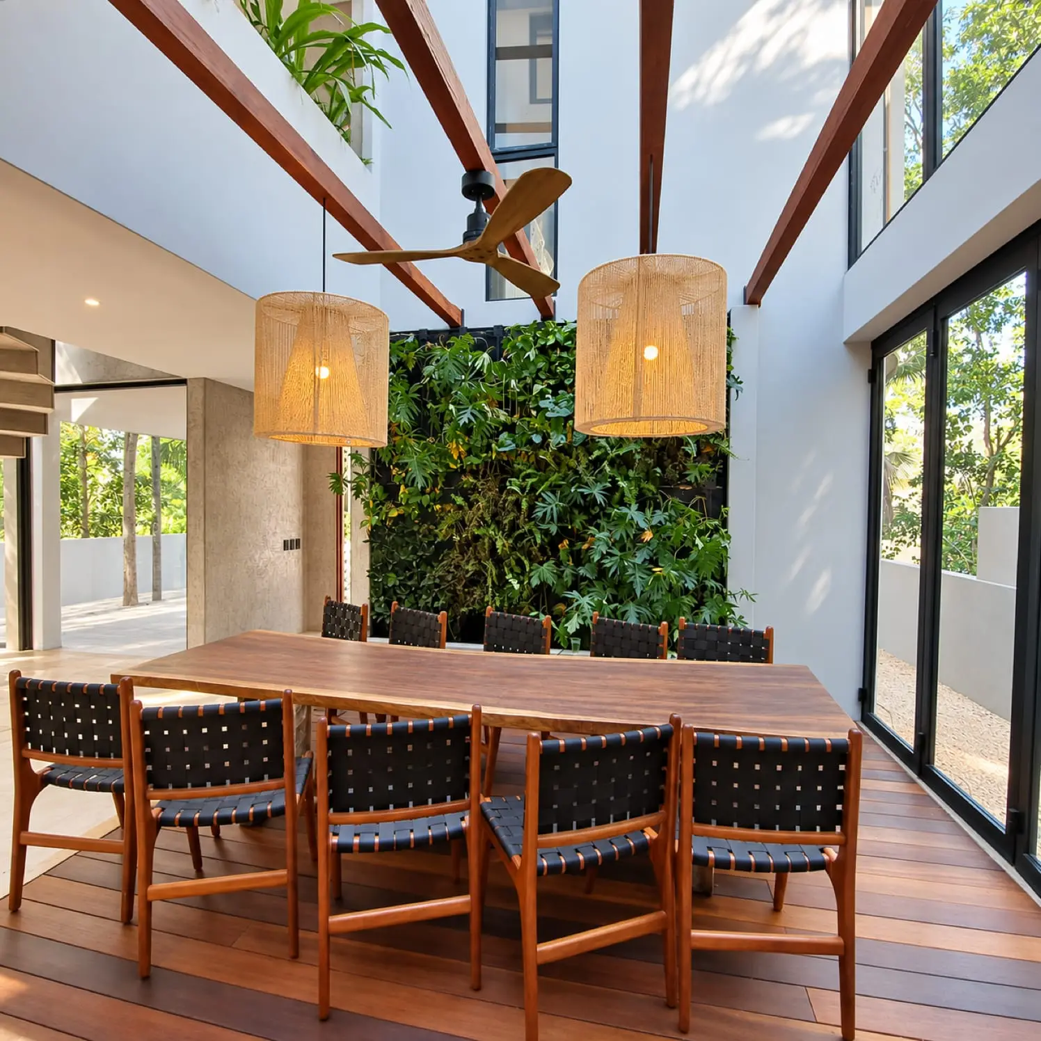 Vista 20 del proyecto Casa Tzabakan, realizado por MR+ en México