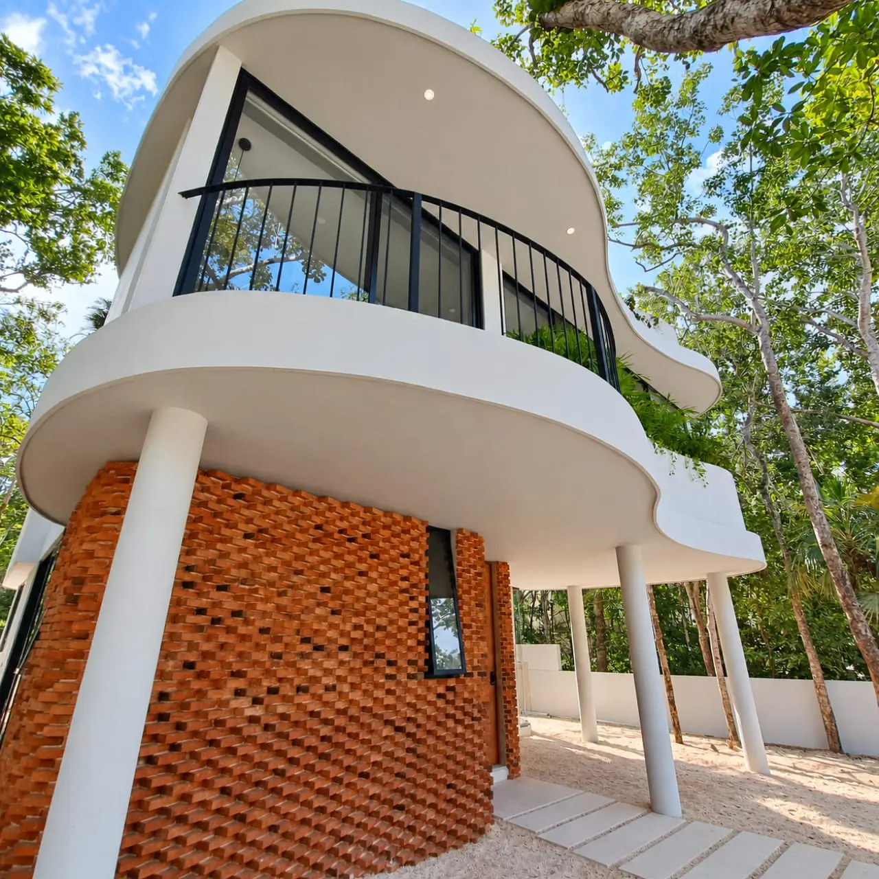 Vista 24 del proyecto Casa Tzabakan, realizado por MR+ en México