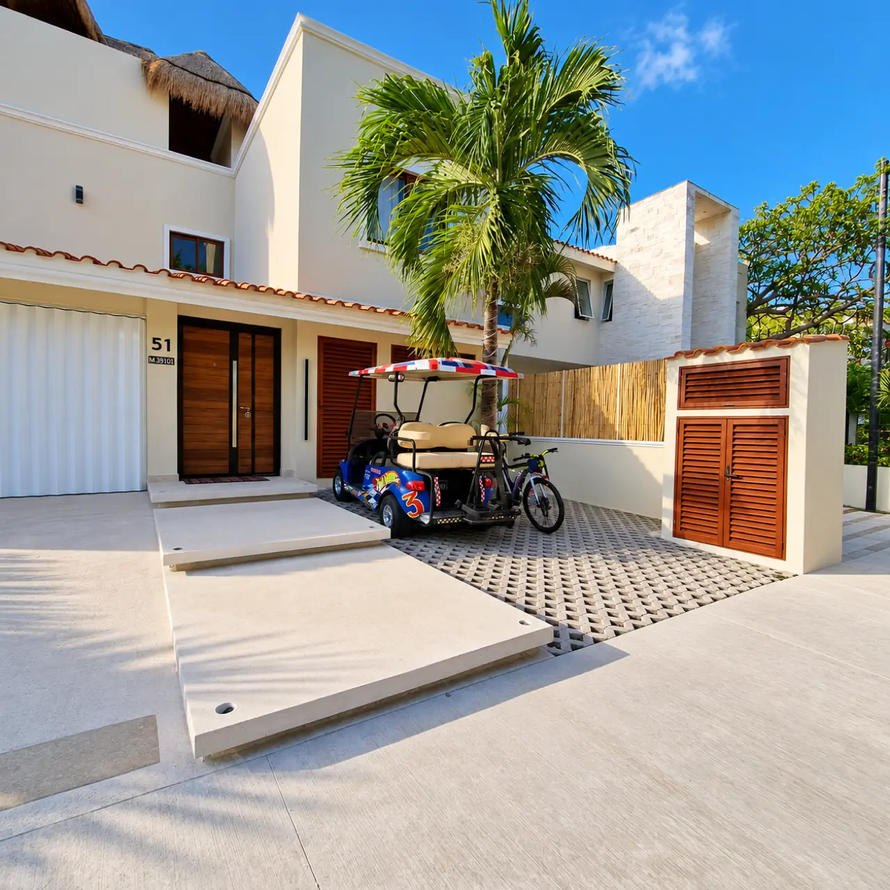 Vista 31 del proyecto Casa Puerto Aventuras, realizado por MR+ en México
