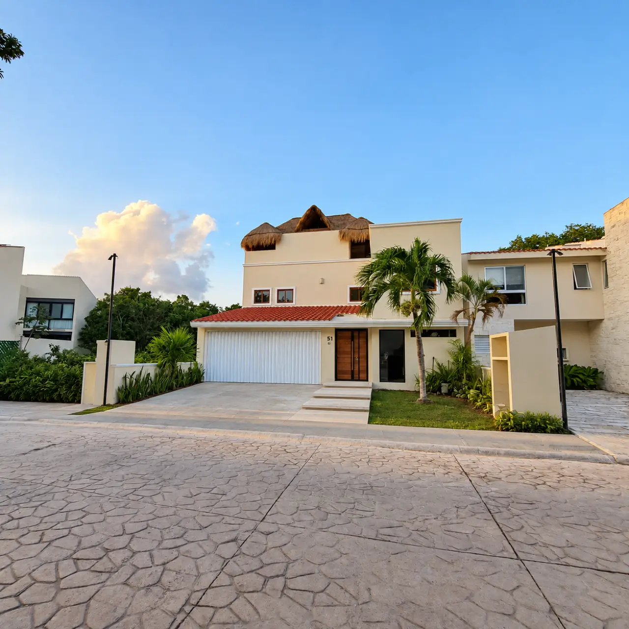 Vista 39 del proyecto Casa Puerto Aventuras, realizado por MR+ en México